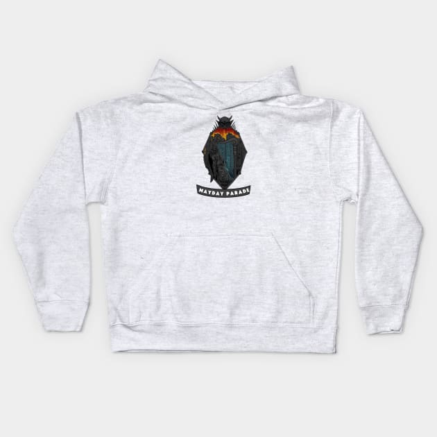 alternative indie band Kids Hoodie by Old School Store